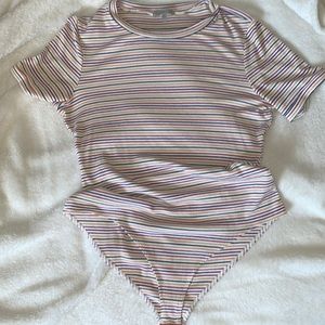 Striped Bodysuit